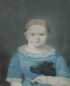 Portrait of Christiane (Kitty) Petrine Halling by Niels Moe