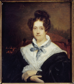 Portrait of Cornélia Scheffer-Lamme by Hendrik Scheffer