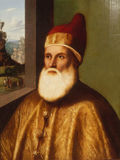 Portrait of Doge Agostino Barbarigo by Marco Basaiti