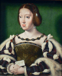 Portrait of Eleanor of Austria, Archduchess of Austria by Joos van Cleve