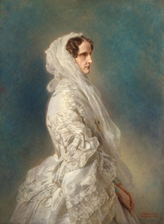 Portrait of Empress Alexandra Fiodorovna by Franz Xaver Winterhalter