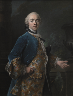 Portrait of Frederik Christian Krag (1726-1763) by Louis Tocqué