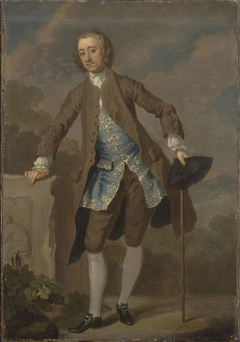 Portrait of Gustavus Hamilton, 2nd Viscount Boyne by William Hogarth