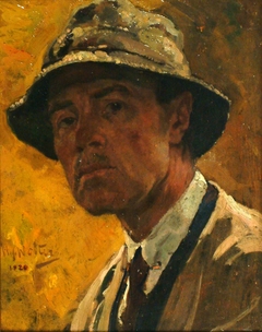 Portrait of Hendrik Jan Wolter (1873-1952) by Hendrik Jan Wolter