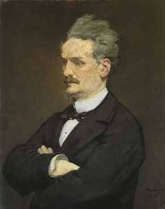 Portrait of Henri Rochefort by Edouard Manet