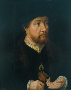 Portrait of Henry III, Count of Nassau by Jan Gossaert