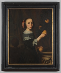 Portrait of Jacomina van de Graaff (1655-1734) by Nicolaes Maes