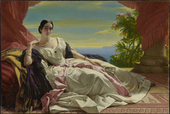 Portrait of Leonilla, Princess of Sayn-Wittgenstein-Sayn by Franz Xaver Winterhalter