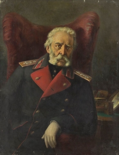 Portrait of Lieutenant General, Count A.V. Adlerberg by Fedor Burov