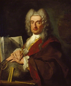 Portrait of Luca Carlevarijs by Bartolomeo Nazari