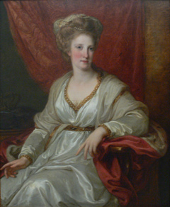 Portrait of Maria Carolina of Austria (1752-1814) by Angelica Kauffmann