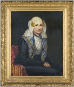 Portrait of Maria Jans Uurhaan (1783-1829) by Gosling Posthumus