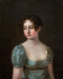 Portrait of Maria Pavlovna Leontieva by Carl Christian Philipp Reichel