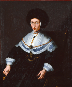 Portrait of Maria Salome von Stalburg (1602-1646), Wife of Johann Maximilian zum Jungen by Jeremias van Winghe