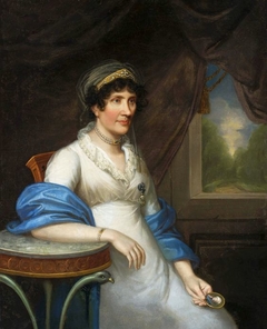 Portrait of Marianna Dembińska née Moszyńska. by Joseph Karl Stieler