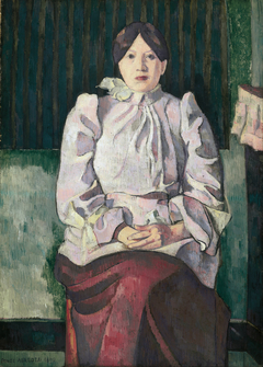 Portrait of Marie Lemasson by Émile Bernard