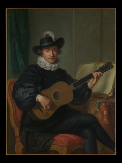 Portrait of Monsieur Aublet by Guillaume Voiriot