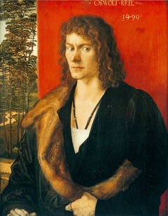 Portrait of Oswolt Krel by Albrecht Dürer