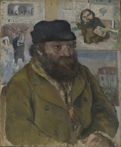 Portrait of Paul Cézanne by Camille Pissarro