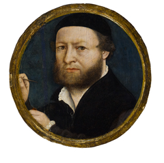 Portrait of the Artist by Hans Holbein the Younger