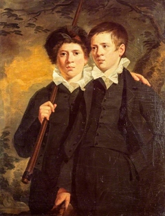 Portrait of Two Boys, called the Artist's Twin Brothers by John Syme