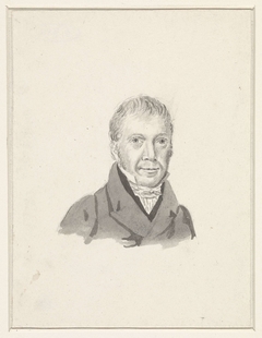 Portret van Jan Willem Caspari by Gerrit Lamberts