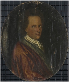 Portret van Johannes van den Heuvel by anonymous painter