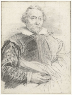 Portret van Willem de Vos by Anthony van Dyck