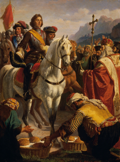 Prinz Eugens Zug nach Bosnien 1697 by Karl von Blaas