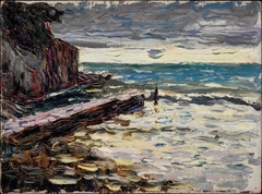 Rapallo, Stormy Sea by Wassily Kandinsky