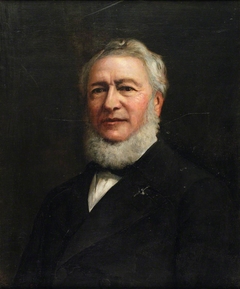 Reverend Richard Davies (1818–1896), Aelod seneddol Rhyddfrydol Môn (1868–1886) by Anonymous