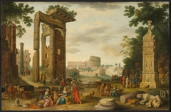 Roman Ruins and the Monument of Igel by Willem van Nieulandt II