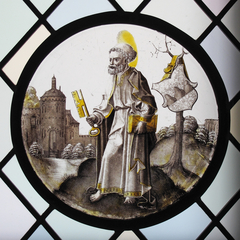 Roundel with Saint Peter by Anonymous