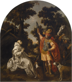 Saint Bruno Encounters the Count of Sicily and Calabria by Vincenzo Carducci