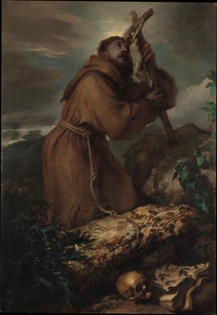 Saint Francis in Ecstasy by Giovanni Benedetto Castiglione