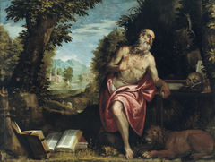 Saint Jerome in the Wilderness by Anonymous