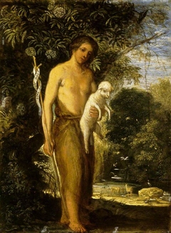 Saint John the Baptist by Adam Elsheimer