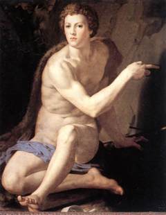 Saint John the Baptist by Agnolo Bronzino