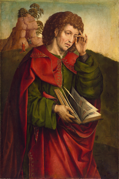 Saint John the Evangelist Weeping by Colijn de Coter