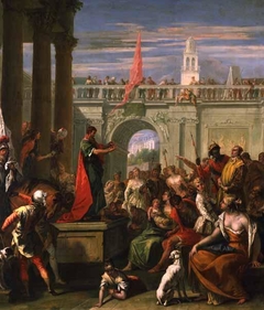 Saint Paul Preaching by Sebastiano Ricci