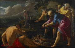 Saint Paul Shipwrecked on Malta by Laurent de La Hyre