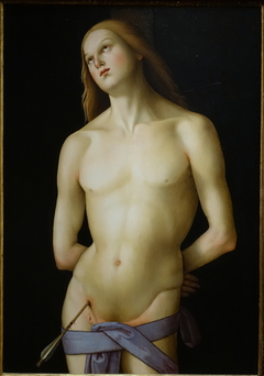 Saint Sebastian by Master of the Greenville Tondo