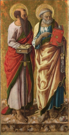 Santi Pietro e Paolo by Carlo Crivelli