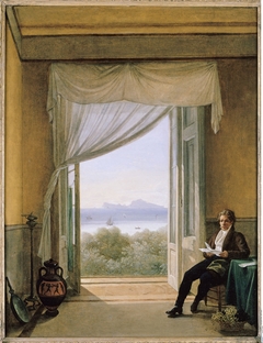 Schinkel in Naples by Franz Ludwig Catel