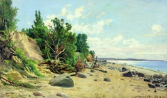 Sea Shore by Ivan Shishkin