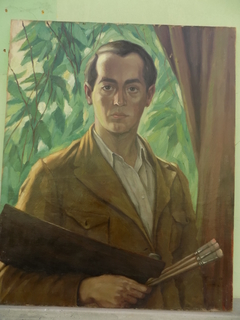 Self-portrait (1932) by Bela Pehan