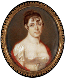 Self-portrait by Cornelia Scheffer