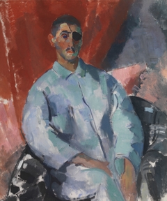 Self-Portrait in a Black Eyepatch by Rik Wouters