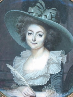 Self-portrait by Sophie de Condorcet