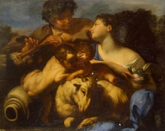 Shepherd and Shepherdess by Carlo Cignani